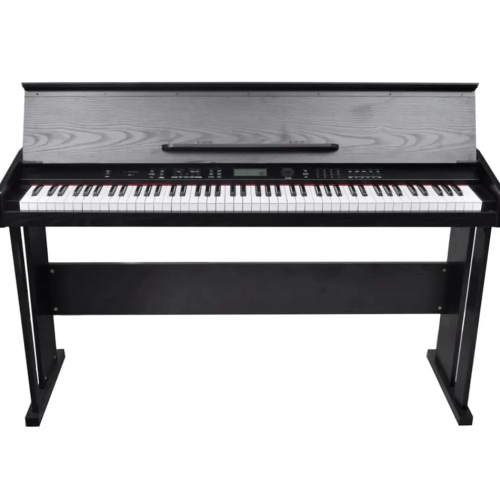 vidaXL Arte Y Ocio-Piano Electrónico/Piano Digital con 88 teclas y atril