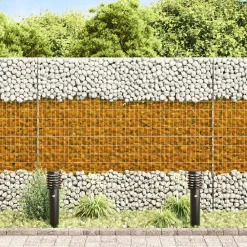 vidaXL Piedras de Jardín Marrón 12 cm Cristal Marr&oacute;n Clearance