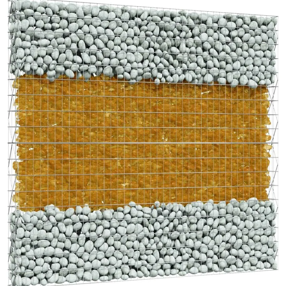 vidaXL Piedras de Jardín Marrón 12 cm Cristal Marrón Clearance