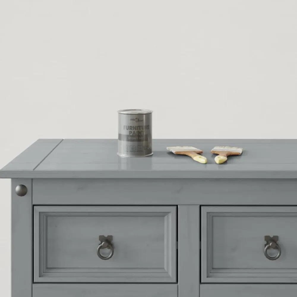 vidaXL Consumibles Para Construcción-Pintura para muebles Gris 0,75 L Impresión en pared