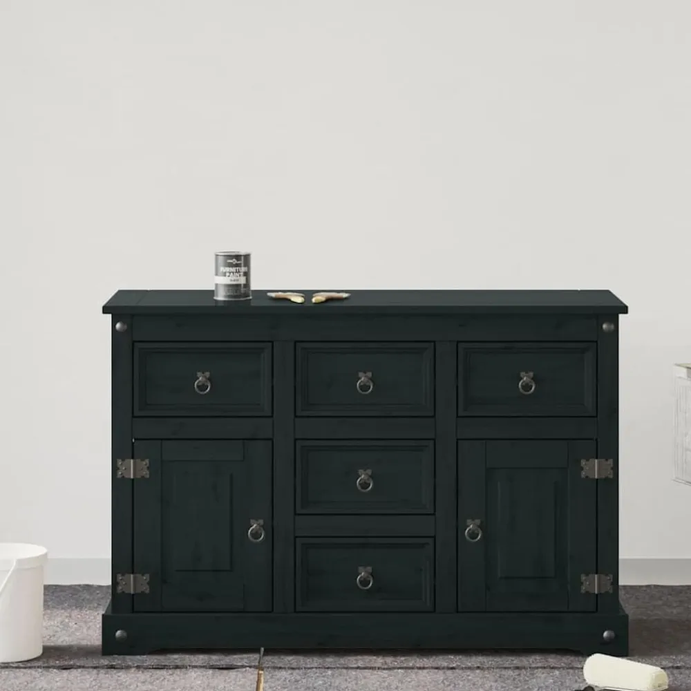 vidaXL Pintura para muebles 0,75 L Impresión en pared Negro Sale
