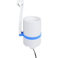 vidaXL Piscina de chapoteo skimmer colgante y bomba 350x90 cm Blanco New