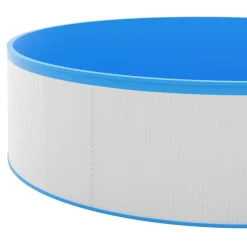 vidaXL Piscina Y Spa-Piscina de chapoteo blanca 350x90 cm