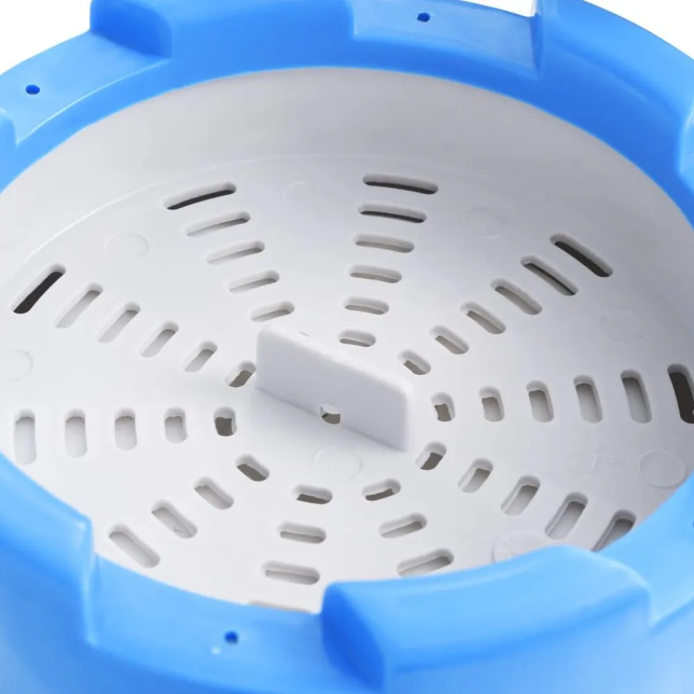 vidaXL Piscina Y Spa-Piscina de chapoteo con skimmer colgante y bomba 350x90 cm