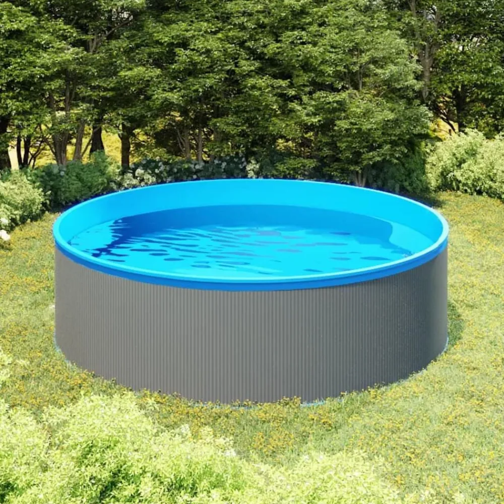 vidaXL Piscina Y Spa-Piscina de chapoteo 350x90 cm