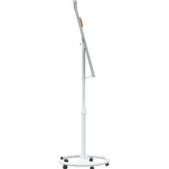 vidaXL Pizarra blanca magnética Manual y 62 x 62,5 x 197 cm EPS Gris Sale
