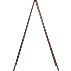 vidaXL Pizarra de pie de doble cara madera de cedro 60x80 cm New