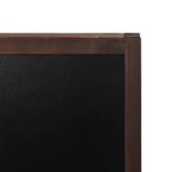 vidaXL Pizarra de pie de doble cara madera de cedro 60x80 cm New