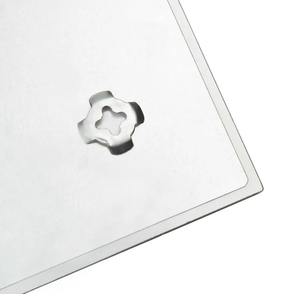 vidaXL Material De Oficina-Pizarra magnética de pared vidrio 60x20 cm