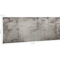 vidaXL Material De Oficina-Pizarra magnética de pared vidrio 60x20 cm