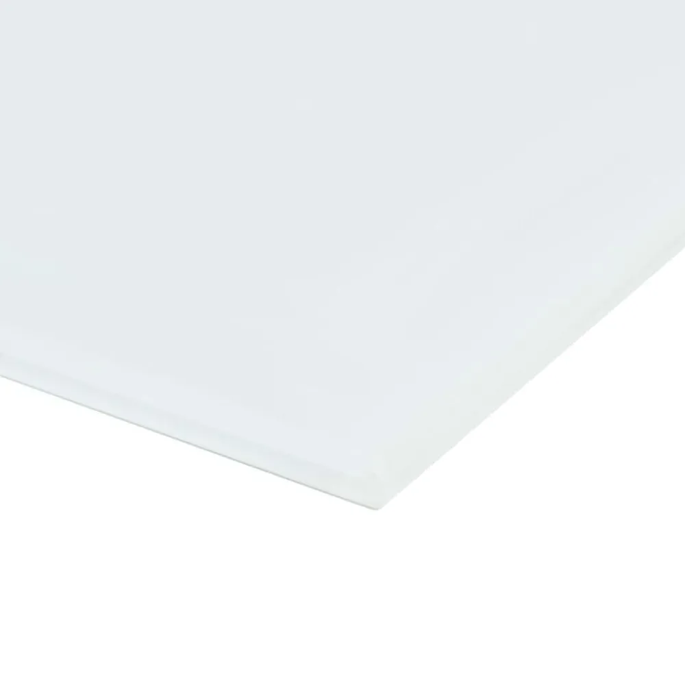 vidaXL Pizarra magnética de pared vidrio 40x40 cm Blanco Sale