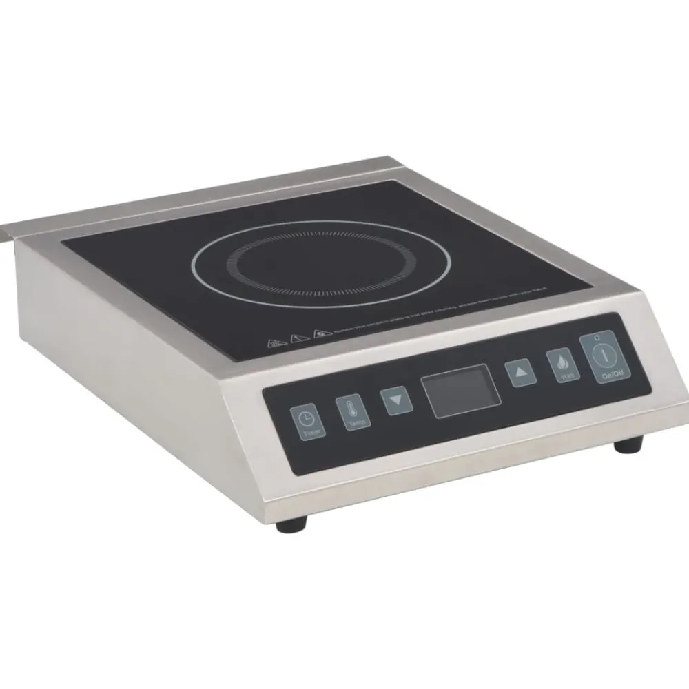 vidaXL Cocina Y Comedor-Placa de inducción eléctrica con pantalla táctil 3500 W