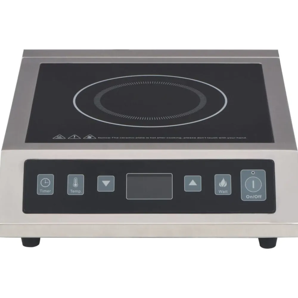 vidaXL Cocina Y Comedor-Placa de inducción eléctrica con pantalla táctil 3500 W