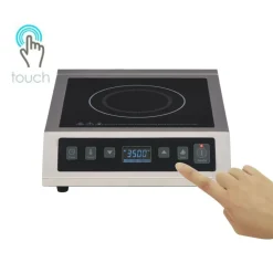 vidaXL Cocina Y Comedor-Placa de inducción eléctrica con pantalla táctil 3500 W