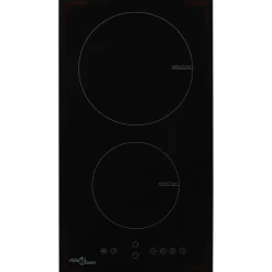 vidaXL Cocina Y Comedor-Placa de inducción con 2 quemadores control táctil 3500 W