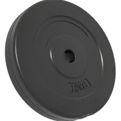 vidaXL Fitness Y Musculación-Placas de pesas 4 uds cemento 30 kg