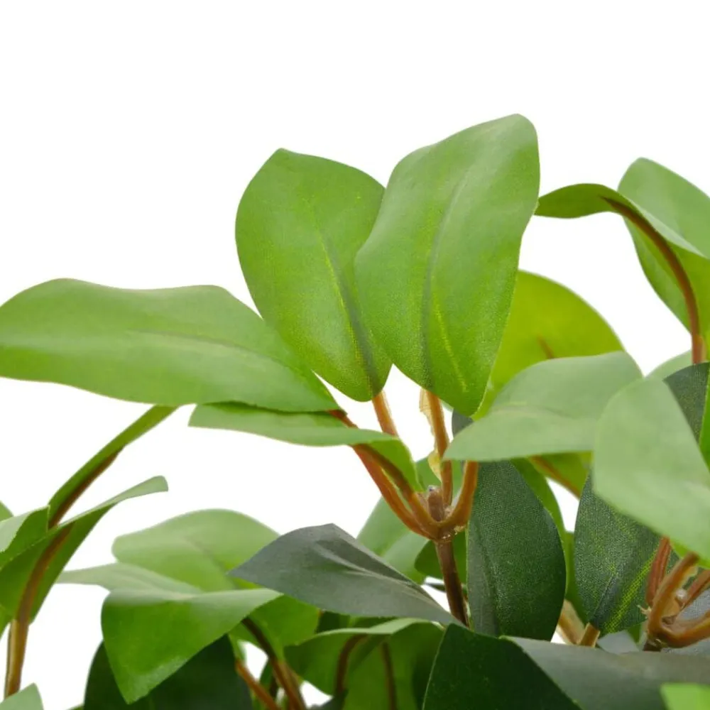 vidaXL Planta artificial árbol de laurel con macetero 40 cm verde New