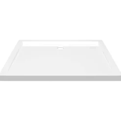vidaXL Plato de ducha rectangular ABS 70x90 cm Blanco Best