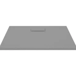 vidaXL Plato de ducha SMC 80x80 cm Gris Hot