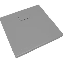 vidaXL Plato de ducha SMC 80x80 cm Gris Hot