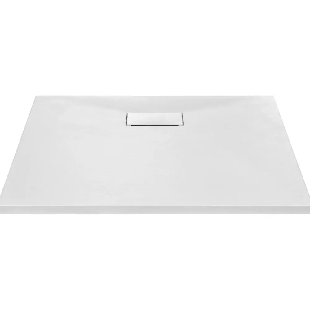 vidaXL Fontanería-Plato de ducha SMC 80x80 cm