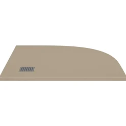 vidaXL Plato de ducha SMC marrón 90x90 cm Marr&oacute;n Outlet