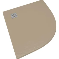 vidaXL Plato de ducha SMC marrón 90x90 cm Marr&oacute;n Outlet