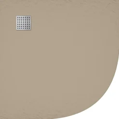 vidaXL Plato de ducha SMC marrón 90x90 cm Marr&oacute;n Outlet