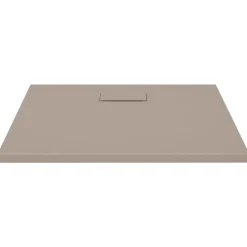 vidaXL Fontanería-Plato de ducha SMC marrón 80x80 cm