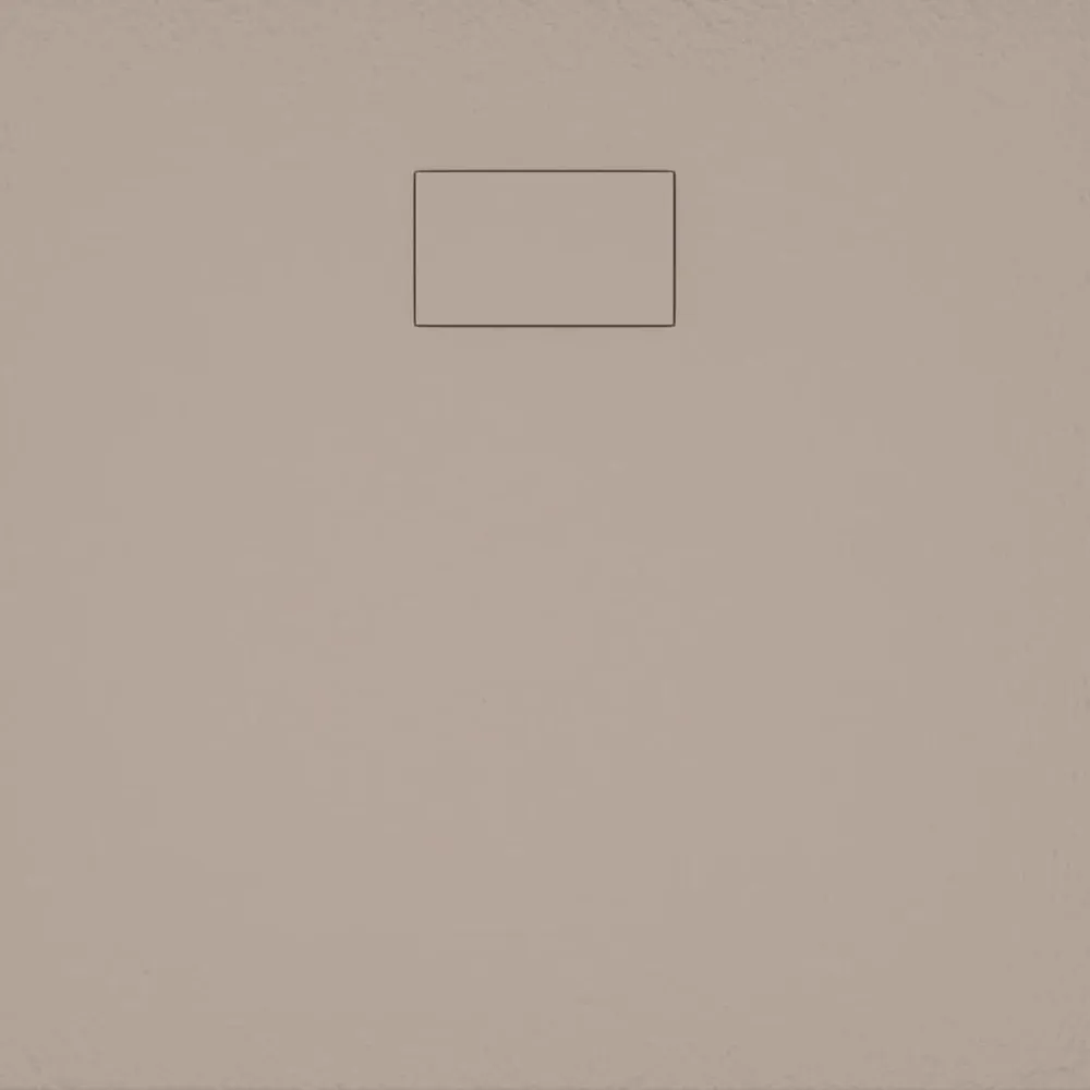 vidaXL Fontanería-Plato de ducha SMC marrón 80x80 cm