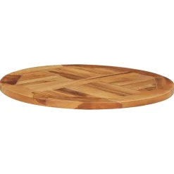 vidaXL Plato giratorio para mesa de madera maciza de teca Outlet