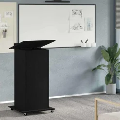 vidaXL Mobiliario De Oficina-Podio 55 x 55 x 107 cm Madera de ingeniería