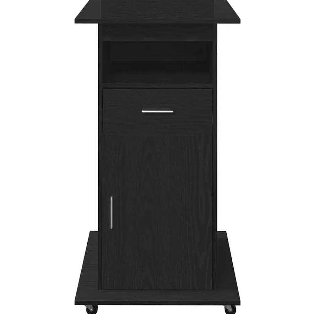 vidaXL Mobiliario De Oficina-Podio 55 x 55 x 107 cm Madera de ingeniería