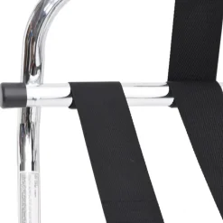 vidaXL Maletas Y Bolsos De Viaje-Portaequipajes con respaldo plateado 56x39x52 cm