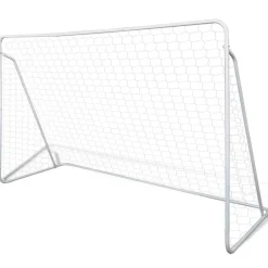 vidaXL Equipamiento Para Atletismo-Portería de fútbol acero de alta calidad 240x90 x150 cm