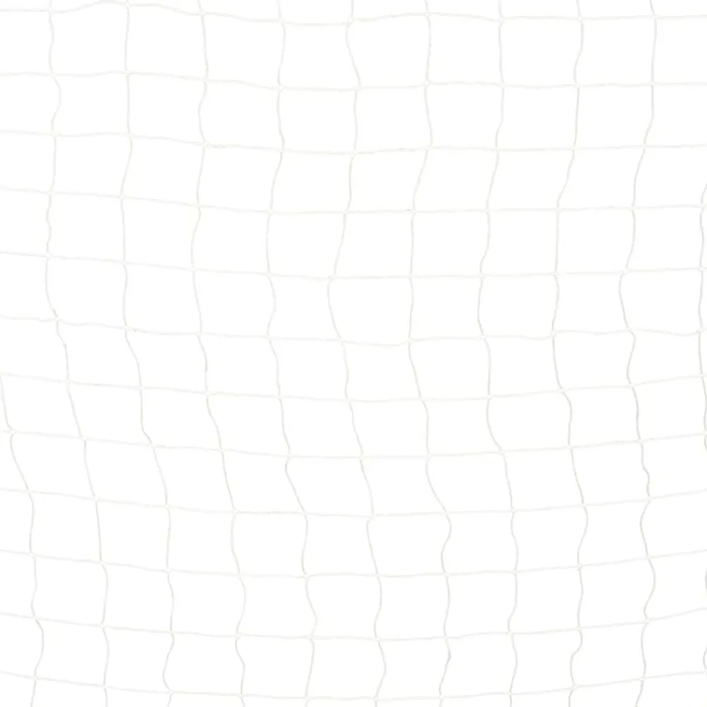 vidaXL Portería de fútbol metal blanco y negro 300x160x90 cm Discount