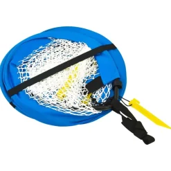 vidaXL Equipamiento Para Atletismo-Portería de fútbol niños 2 uds bolsa almacenaje 119x82x84,5 cm