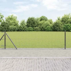 vidaXL Vallas De Jardín-Poste de Valla 26 pcs 3,2 x 3,2 x 50 cm