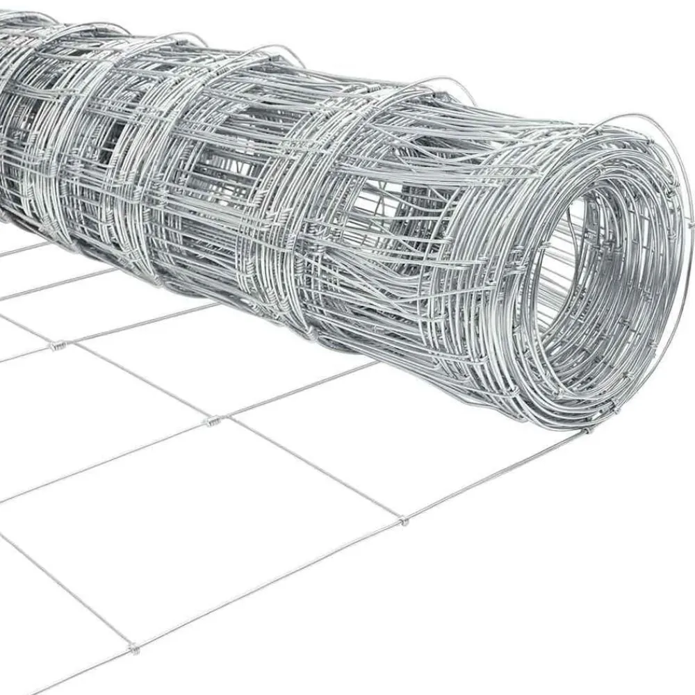 vidaXL Poste de Valla Galvanizado 25 x 0,8 m Acero
