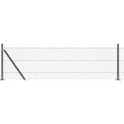 vidaXL Vallas De Jardín-Poste de Valla 10 x 0,4 m (malla de 40 x 40 mm)