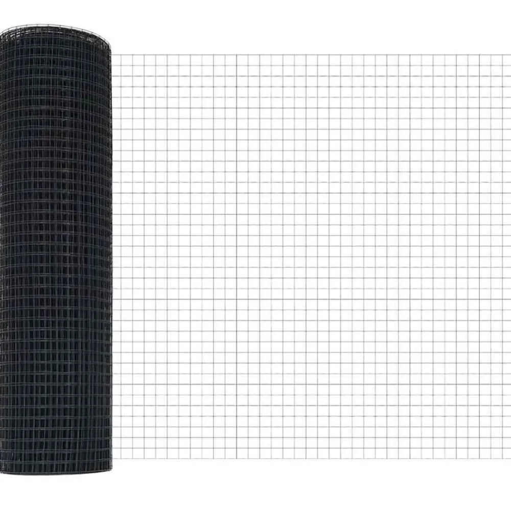 vidaXL Vallas De Jardín-Poste de Valla 10 x 0,4 m (malla de 12 x 12 mm)