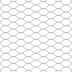 vidaXL Vallas De Jardín-Poste de Valla Verde 25 x 1 m (malla de 25 mm) Acero