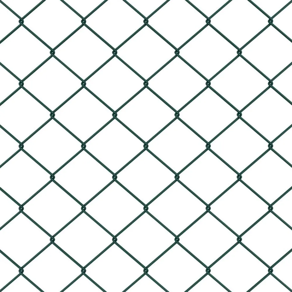 vidaXL Poste de Valla 10 x 0,4 m (malla de 40 x 40 mm) Verde Best