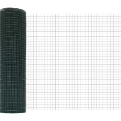 vidaXL Vallas De Jardín-Poste de Valla 10 x 0,4 m (malla de 12 x 12 mm)
