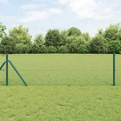 vidaXL Vallas De Jardín-Poste de Valla 25 x 0,4 m (malla de 19 x 19 mm)