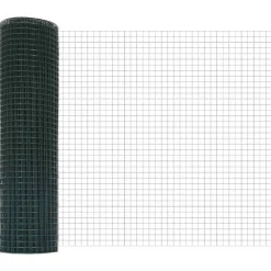 vidaXL Vallas De Jardín-Poste de Valla 25 x 0,4 m (malla de 19 x 19 mm)