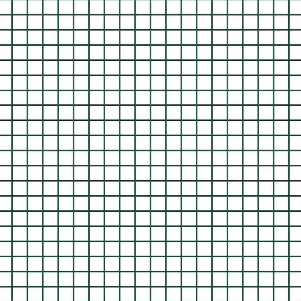 vidaXL Poste de Valla 10 x 0,4 m (malla de 12 x 12 mm) Verde Clearance