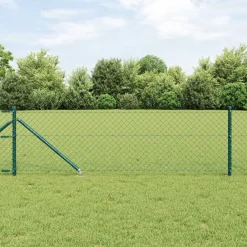 vidaXL Vallas De Jardín-Poste de Valla 10 x 0,4 m (malla de 40 x 40 mm)