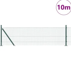 vidaXL Vallas De Jardín-Poste de Valla 10 x 0,4 m (malla de 12 x 12 mm)