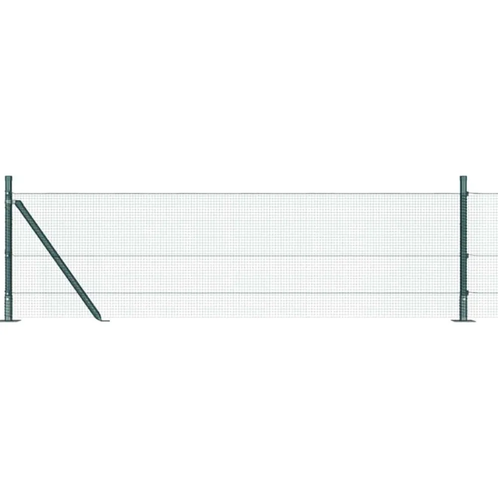 vidaXL Vallas De Jardín-Poste de Valla 10 x 0,4 m (malla de 12 x 12 mm)